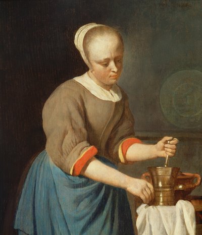 次のアーティストによるアート作品： Gabriel Metsu